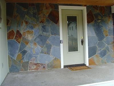 Covered Slate Entryway