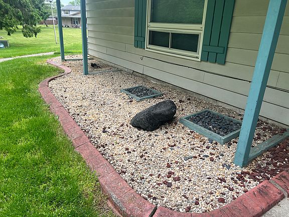 Rock Garden and lots of green space