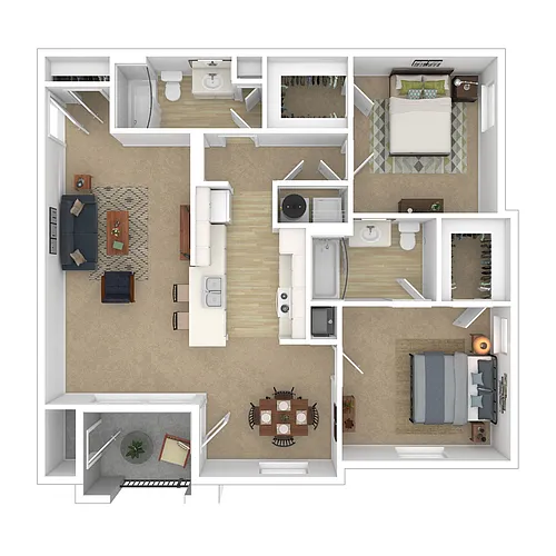 Floor plan B2
