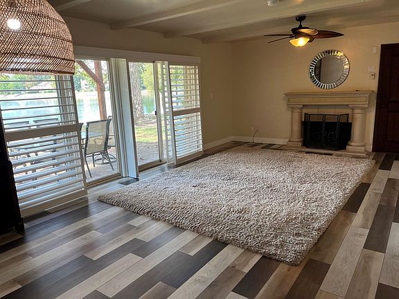 Main floor Living room with wood burning fire place
