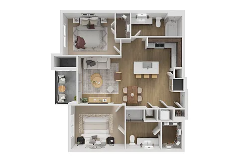 Floor plan B1