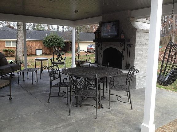 Custom Built Back Porch