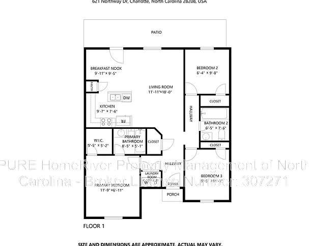 3 bed, 2.0 bath, 1200 sqft, $1,795 — Photo 4