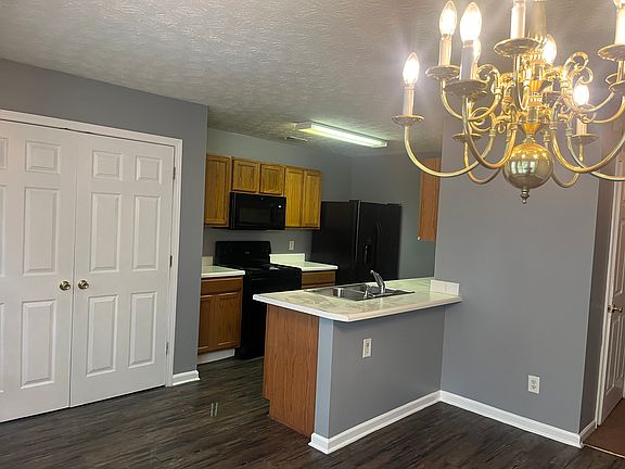 Kitchen and washer and dryer hookup room