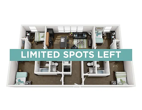 Floor plan 4BR/4BA