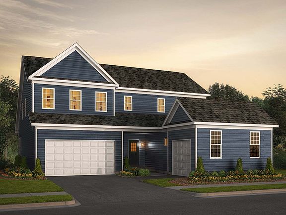 Exterior of the Weymouth Elevation 0 located at Waterford Manor in Leesburg