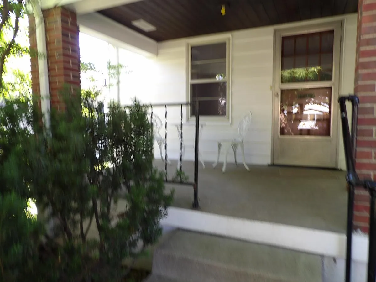 Nice, shady front patio - 6289 N Park Ave