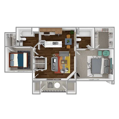 Floor plan Telluride- Affordable