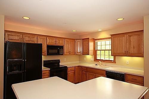 spacious kitchen
