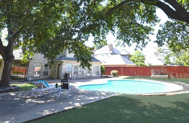 Not Just a pool, but also a back yard