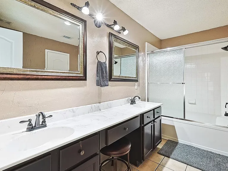 Master Bathroom w/ connecting large closet area