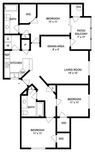 Floor plan 3A Renovation 2