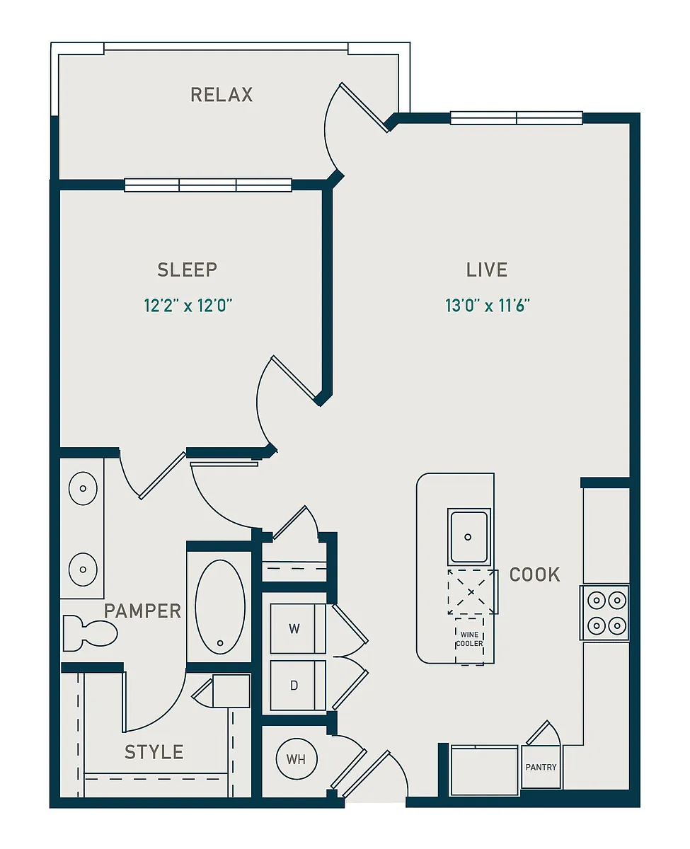 Floor plan A52
