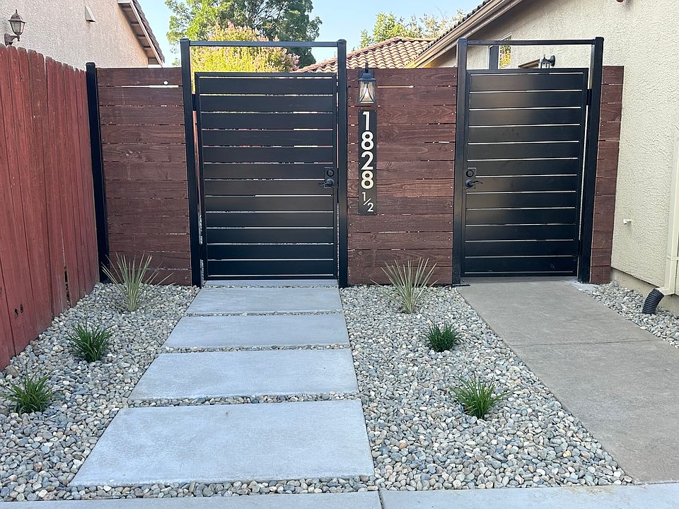 Private entrance with own driveway.