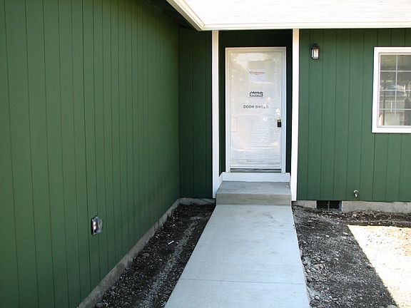 Front entry door
