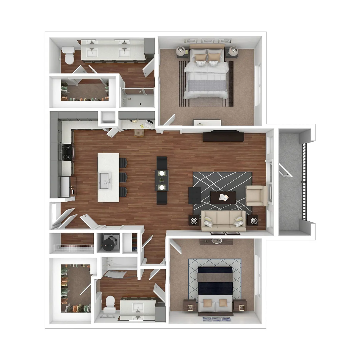 Floor plan B3