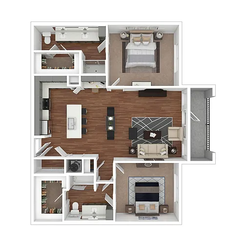 Floor plan B3