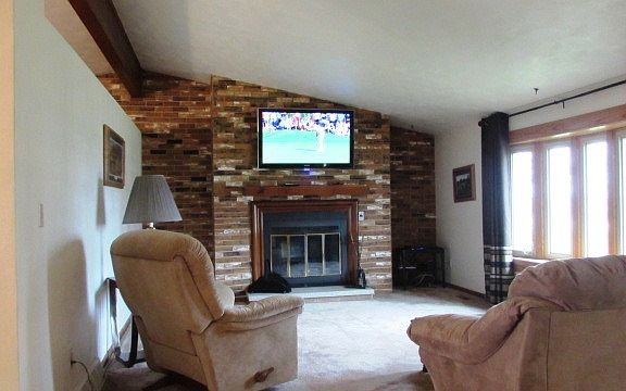Vaulted Living Room