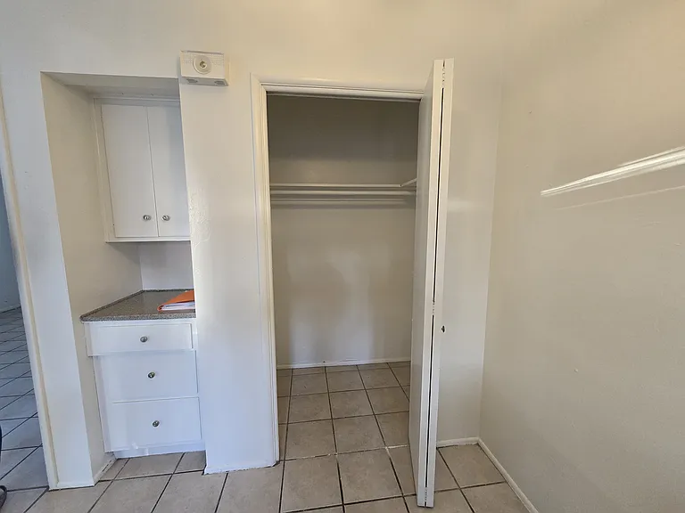 Extra Storage and Work Area near Dining Space