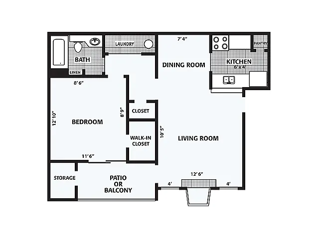 Floor plan Beechnut