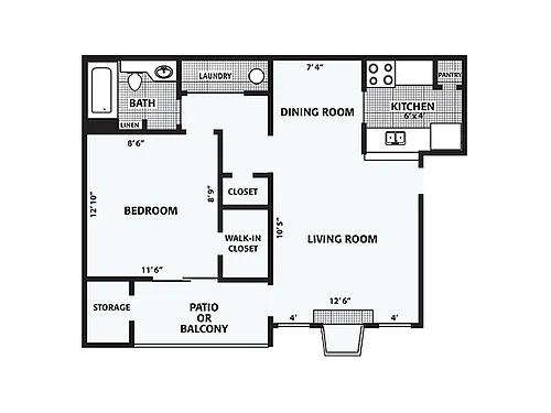 Floor plan Beechnut