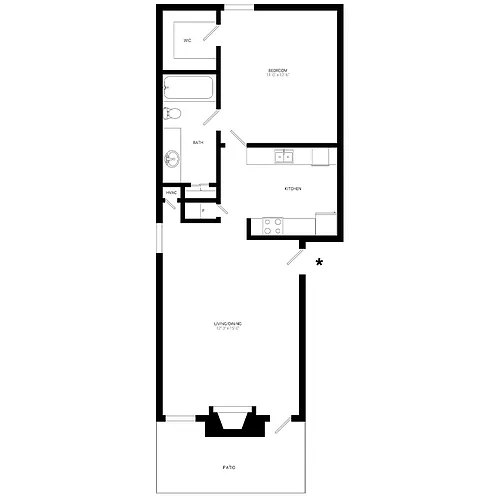 Floor plan Adair