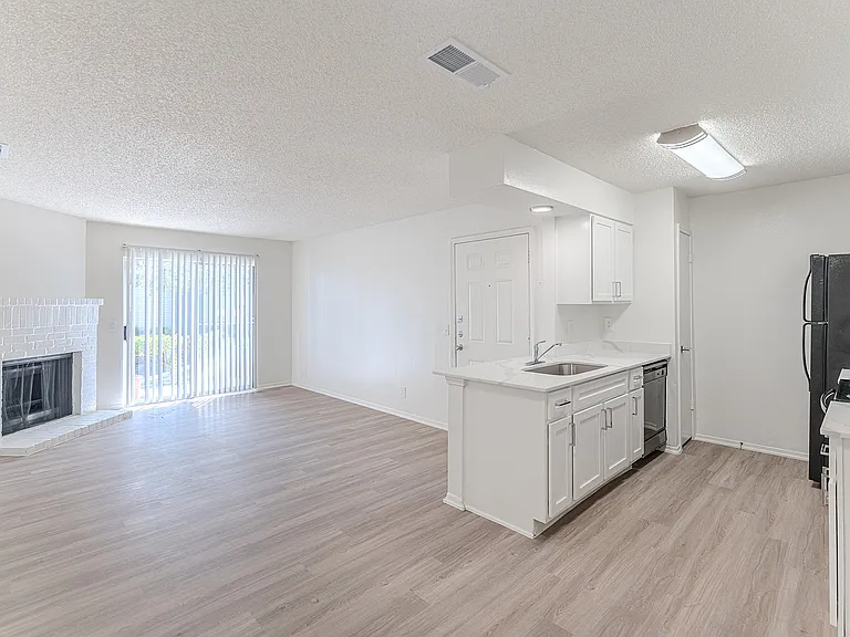 Renovated Kitchen/living room