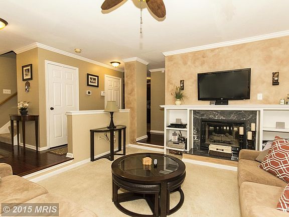 Living Room w/Double Sided Fireplace