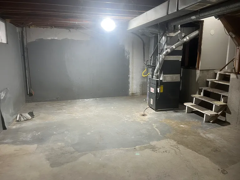 Large unfinished basement for storage!