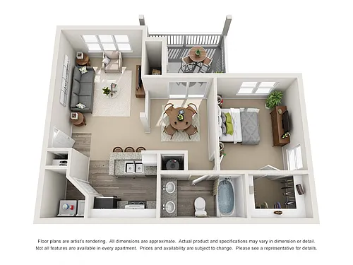 Floor plan A1R