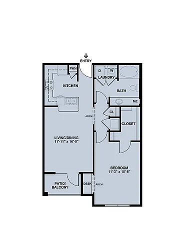 Floor plan A1 Essential Housing