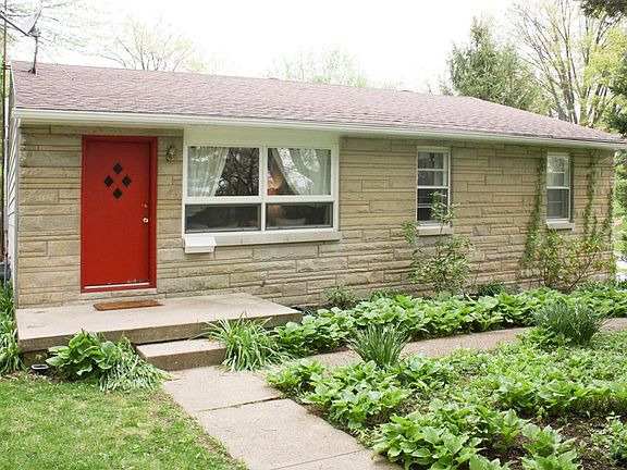 front of the house