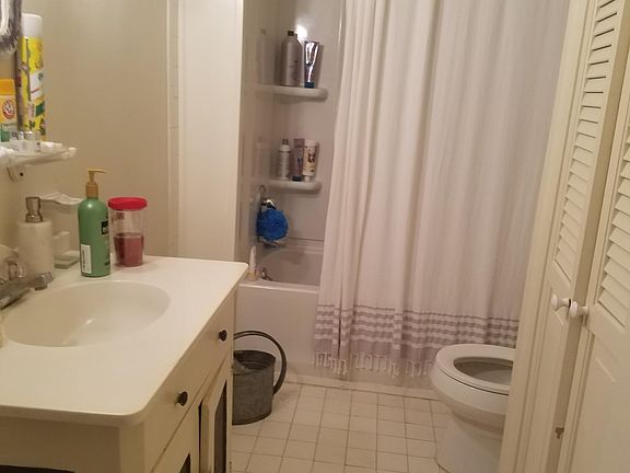 Bathroom with large storage closet located on 3rd floor alon