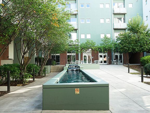 Open Courtyard With Fountain