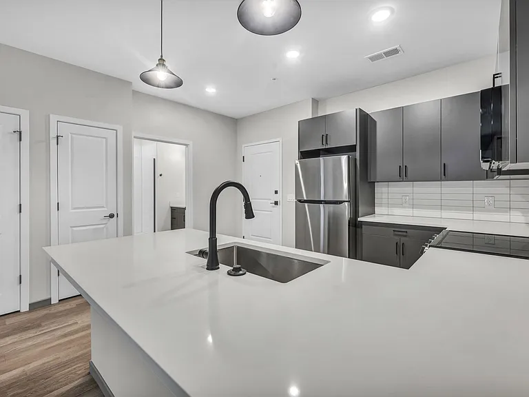 Tile Backsplash and granite countertop