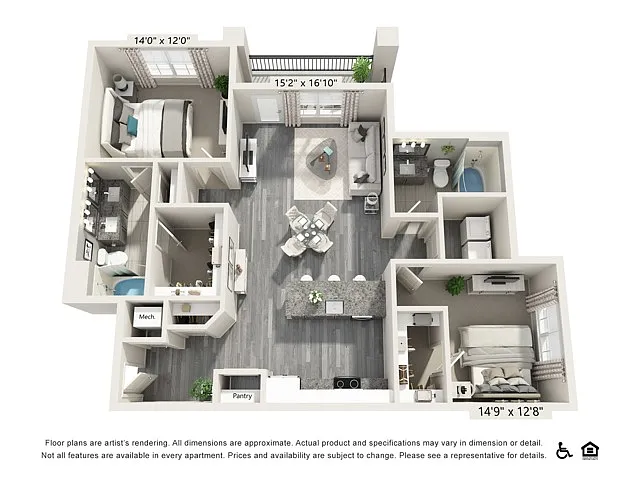 Floor plan B2