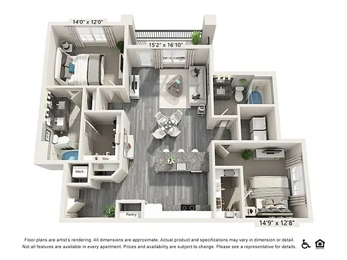 Floor plan B2