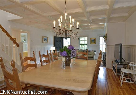 Dining room looking out to front entrance