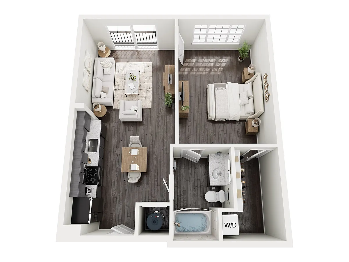 Floor plan 1B3a