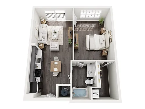 Floor plan 1B3a