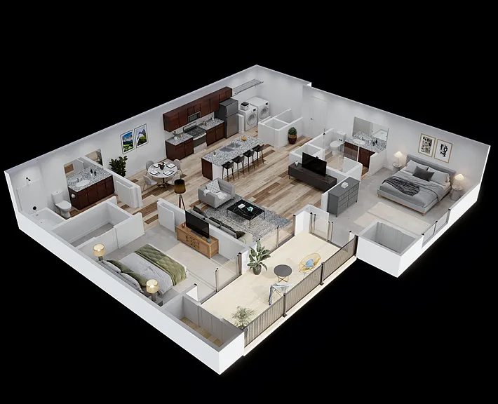 Miller Crossing Apartments & Villas — Photo 10