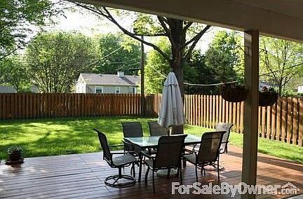 covered porch and deck