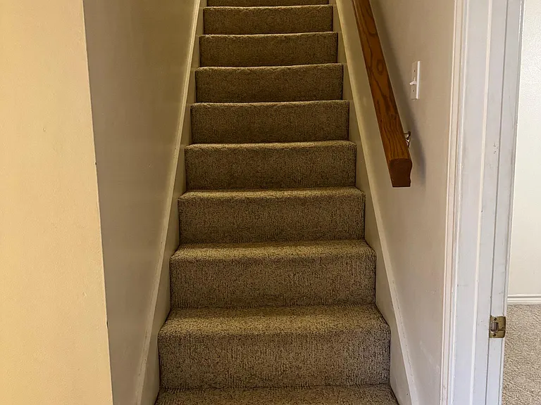 Stairs leading to bedroom #3