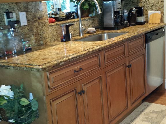 Kitchen upgraded counter top