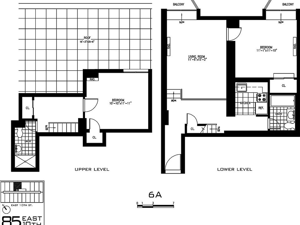 2nd image of 85 10th St Penthouse A