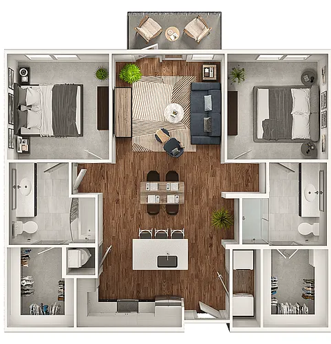 Floor plan B1