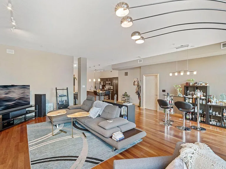 Living Room and Dining Area