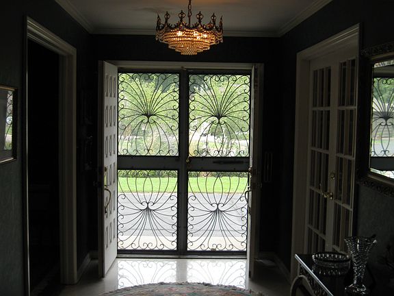 Inside view through the foyer outside the front doors. Soli