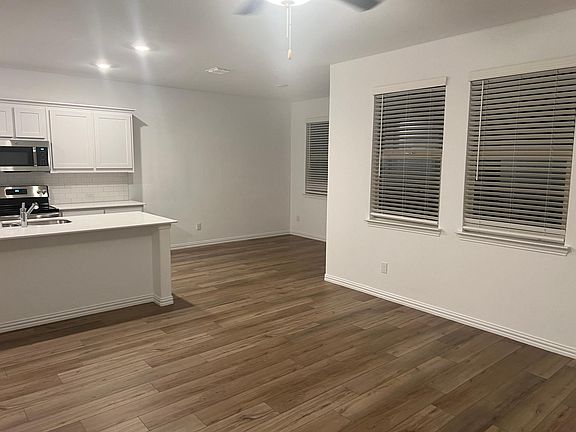 Open layout - kitchen and living room and dining room