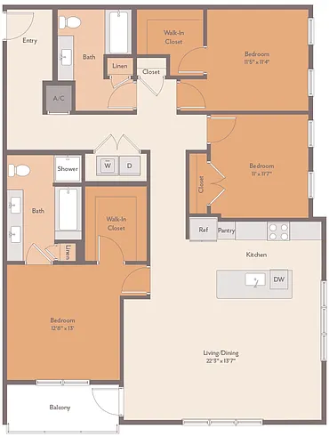 Floor plan C1